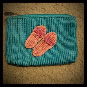 The Sak Bags - The Sak crocheted change purse with flip flops The Sak Bags - The Sak crocheted change purse with flip flops